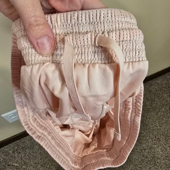 Women's Nike Pale Pink Lined Athletic Running Shorts | Size Large - Picture 9 of 11